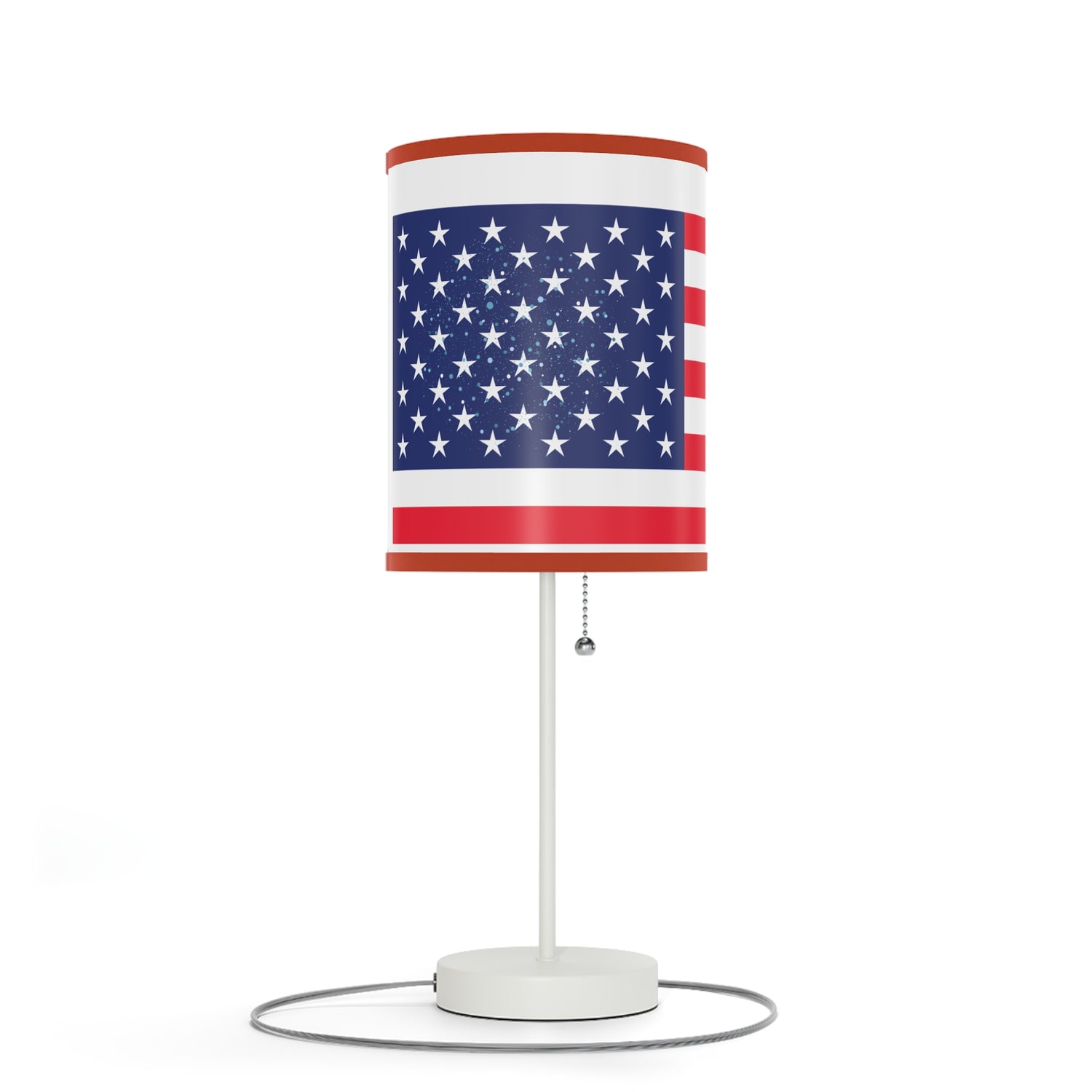 US Designed Lamp
Patriotic Home Decor
Lamp on Stand
USCA Plug Lamp
American Theme Lighting