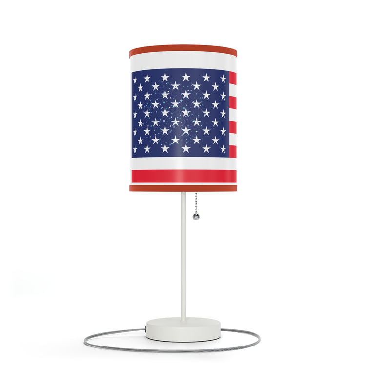 US Designed Lamp
Patriotic Home Decor
Lamp on Stand
USCA Plug Lamp
American Theme Lighting