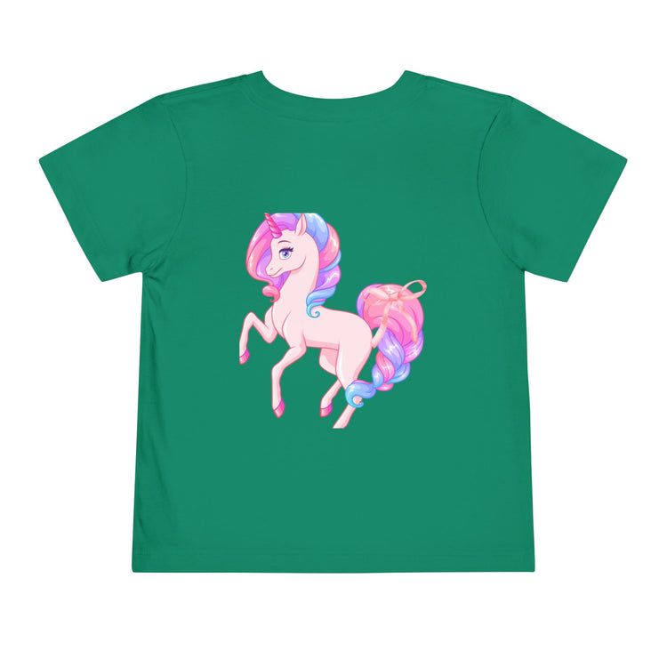 Unicorn Toddler Shirt
Girls Short Sleeve Tee
Cute Unicorn T-Shirt
Toddler Graphic Tee
Magical Kids Clothing