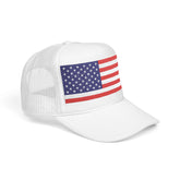 American Trucker Hat
Embroidered Flag Hat
Foam Front Cap
Adjustable Snapback Hat
Patriotic Hat