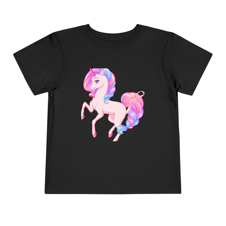 Unicorn Toddler Shirt
Girls Short Sleeve Tee
Cute Unicorn T-Shirt
Toddler Graphic Tee
Magical Kids Clothing