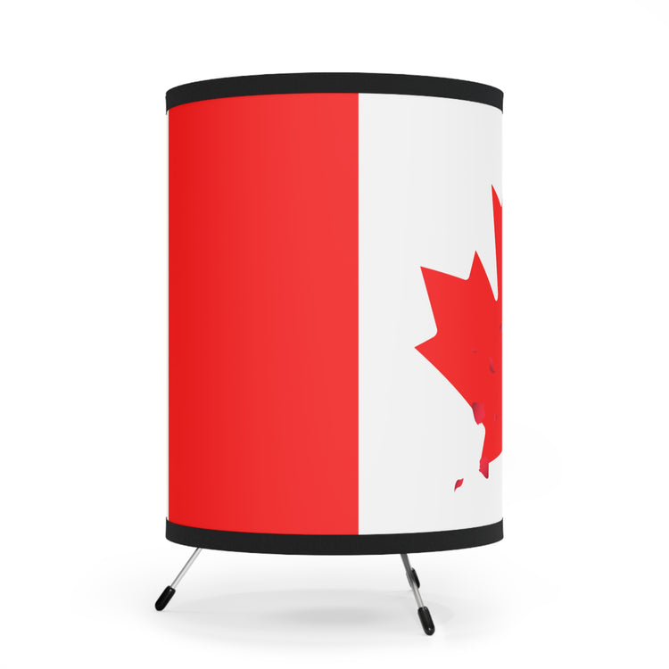 Canadian Tripod Lamp
Printed Shade Lamp
Home Decor Lighting
Canada Inspired Lamp
USCA Plug Lamp
