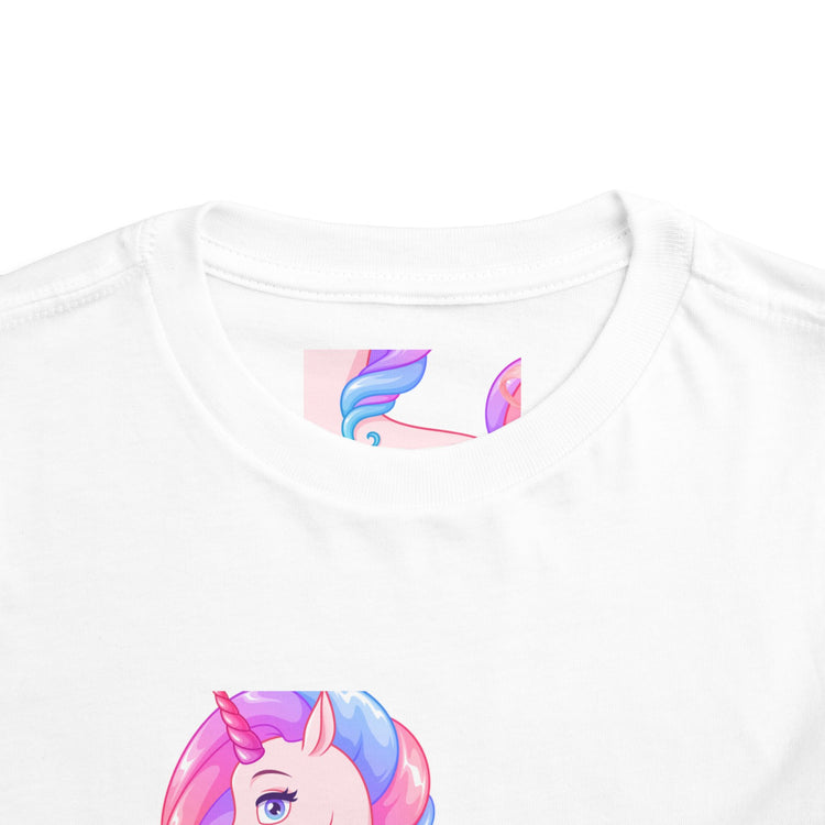 Unicorn Toddler Shirt
Girls Short Sleeve Tee
Cute Unicorn T-Shirt
Toddler Graphic Tee
Magical Kids Clothing
