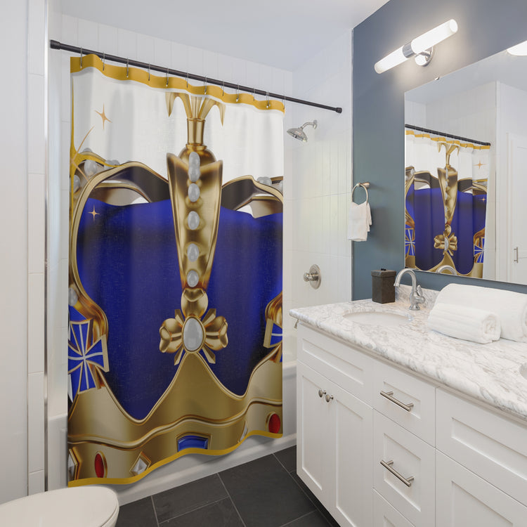 Crown Shower Curtain
Royal Bathroom Decor
Elegant Shower Curtain
Bathroom Accessories
Decorative Shower Curtain