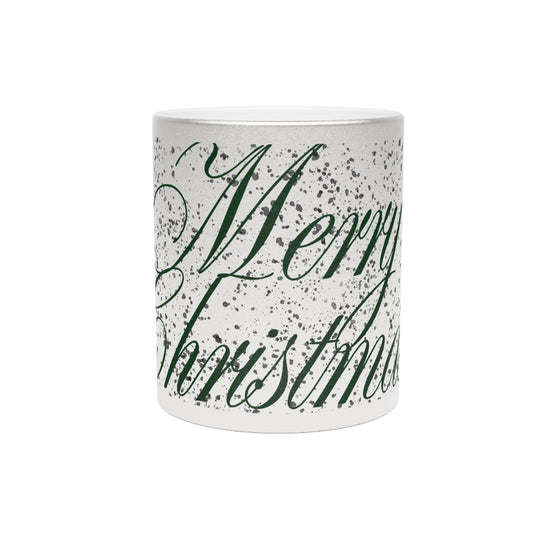 Christmas Metallic Mug (Silver\Gold)