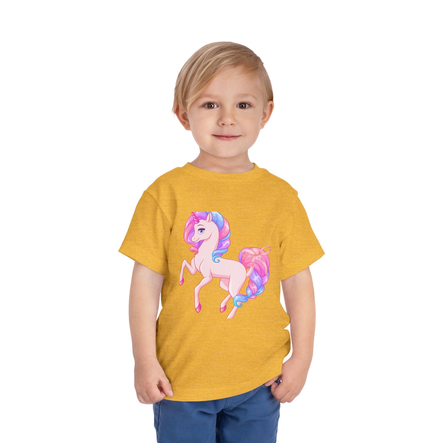Unicorn Toddler Shirt
Girls Short Sleeve Tee
Cute Unicorn T-Shirt
Toddler Graphic Tee
Magical Kids Clothing