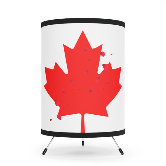 Canadian Tripod Lamp
Printed Shade Lamp
Home Decor Lighting
Canada Inspired Lamp
USCA Plug Lamp