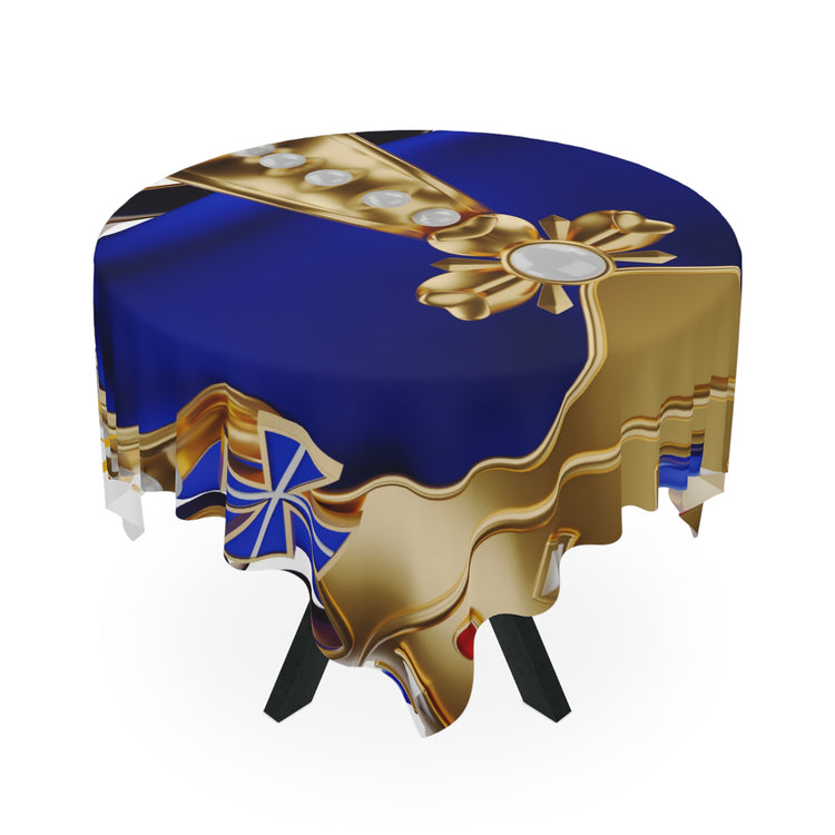 King Crown Tablecloth
Royal Tablecloth
Luxury Tablecloth
Elegant Dining Tablecloth
Crown Design Table Cover