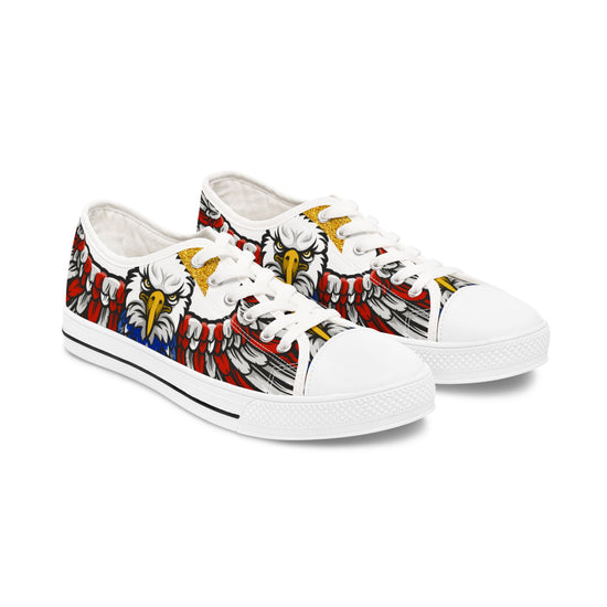 American Eagle Sneakers
Patriotic Low Top Shoes
USA Flag Sneakers
Eagle Design Sneakers
Unisex Casual Footwear