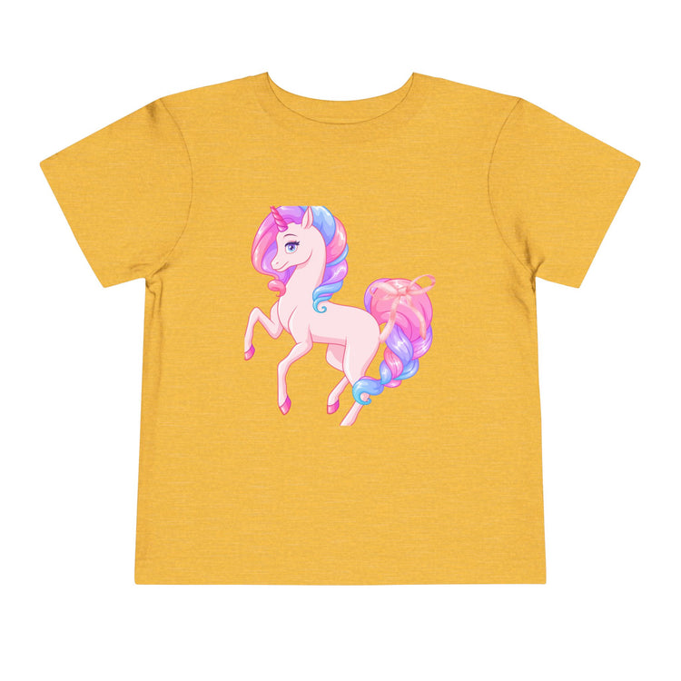 Unicorn Toddler Shirt
Girls Short Sleeve Tee
Cute Unicorn T-Shirt
Toddler Graphic Tee
Magical Kids Clothing