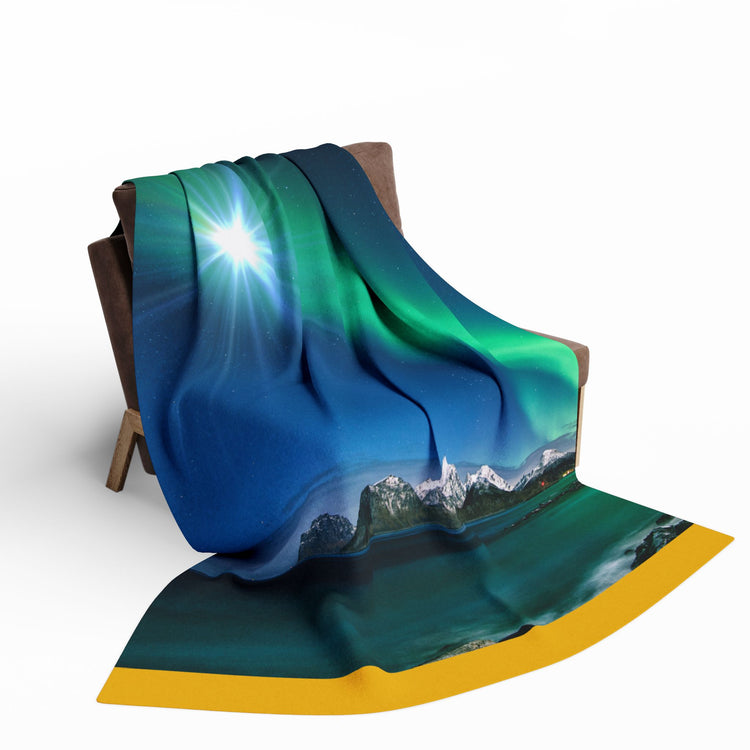 Northern Lights Blanket
Arctic Fleece Blanket
Aurora Borealis Throw
Cozy Soft Blanket
Colorful Fleece Bedding