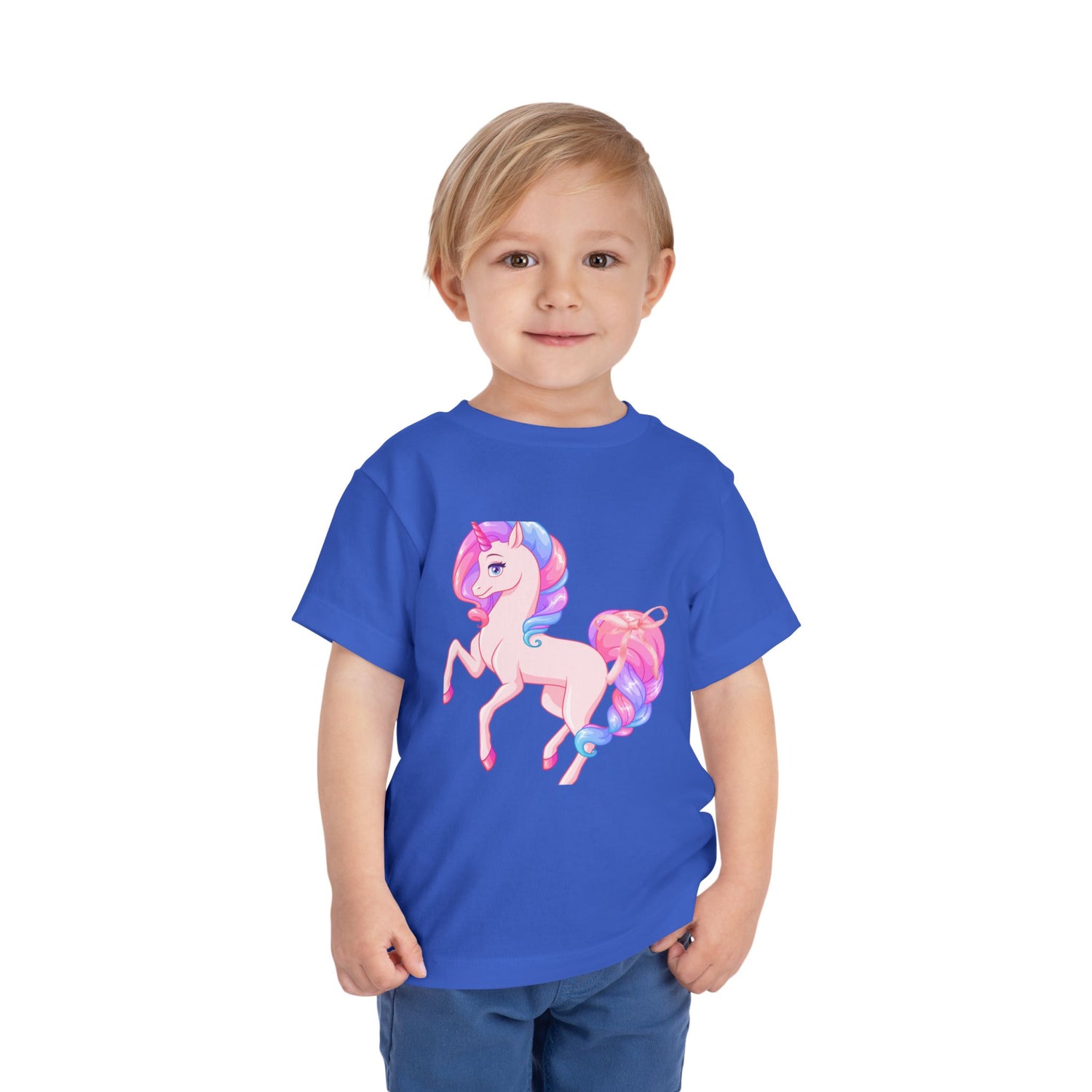 Unicorn Toddler Shirt
Girls Short Sleeve Tee
Cute Unicorn T-Shirt
Toddler Graphic Tee
Magical Kids Clothing