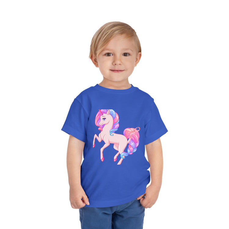 Unicorn Toddler Shirt
Girls Short Sleeve Tee
Cute Unicorn T-Shirt
Toddler Graphic Tee
Magical Kids Clothing