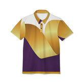 Purple Wave Polo Shirt
Unisex Polo Shirt
Graphic Design Polo
Casual Polo Shirt
Artistic Print Polo