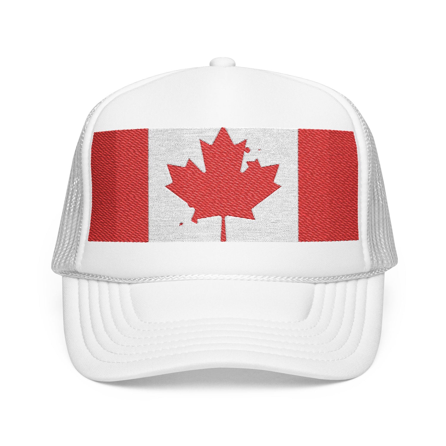 Canada Trucker Hat
Embroidered Baseball Cap
Foam Front Hat
Adjustable Snapback Hat
Canadian Pride Hat