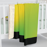 Sherpa Fleece Blanket
Green and Yellow Blanket
Cozy Throw Blanket
Soft Fleece Bedding
Home Decor Blanket